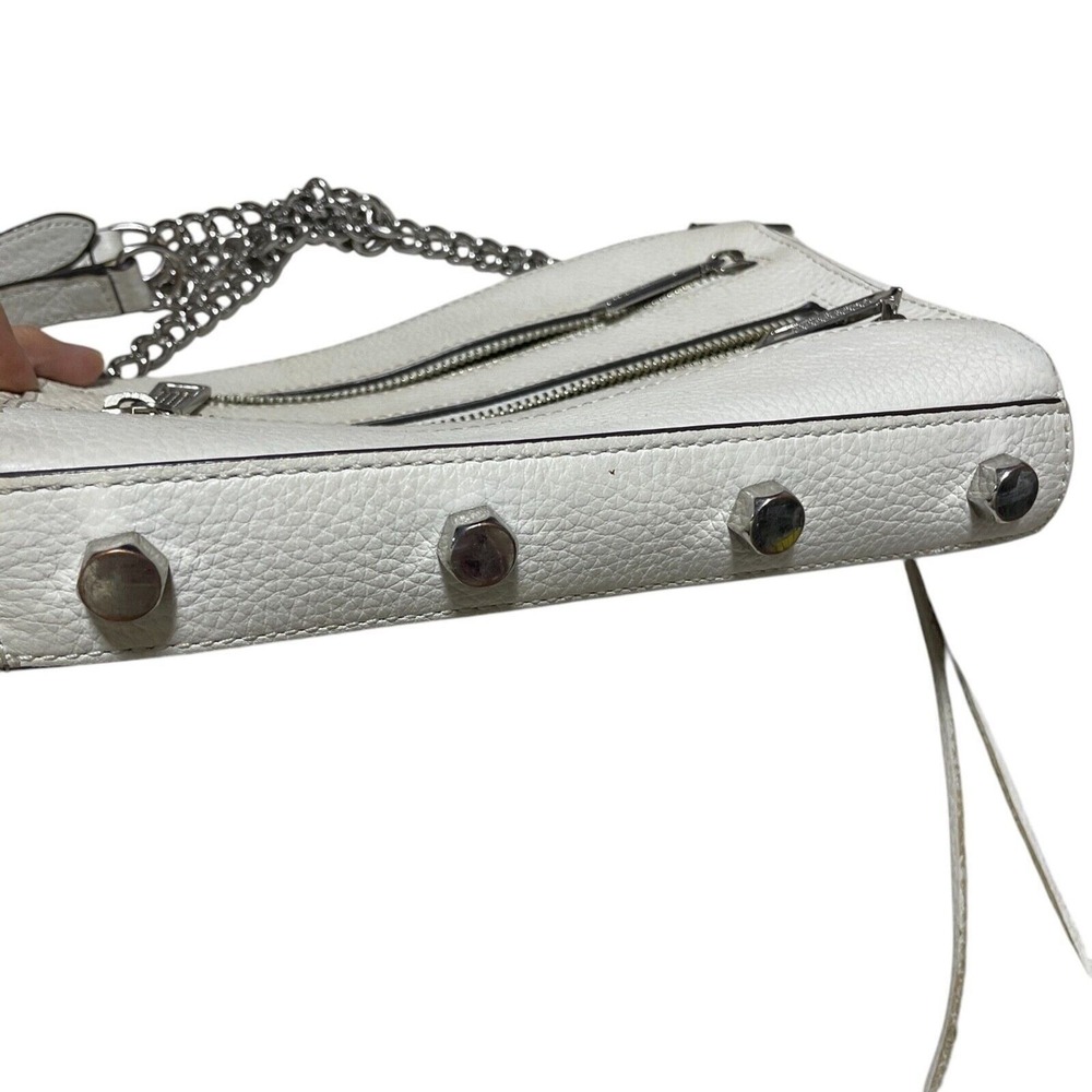 Rebecca Minkoff Ivory Leather Cross Body Removable Adjustable‎ Straps - Picture 3 of 7
